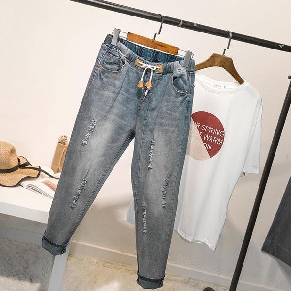 boyfriend jeans for women casual denim harem pants stretch high waist jeans femme streetwear mom women trousers 4xl q2393, Blue
boyfriend jeans for women casual denim harem pants stretch high waist jeans femme streetwear mom women trousers 4xl q2393, Blue