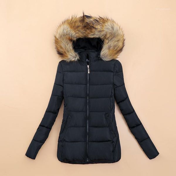 women's down & parkas plus size 5xl winter jacket women 2021 coat warm detachable fur collar hat slim fit outwear1, Black
women's down & parkas plus size 5xl winter jacket women 2021 coat warm detachable fur collar hat slim fit outwear1, Black