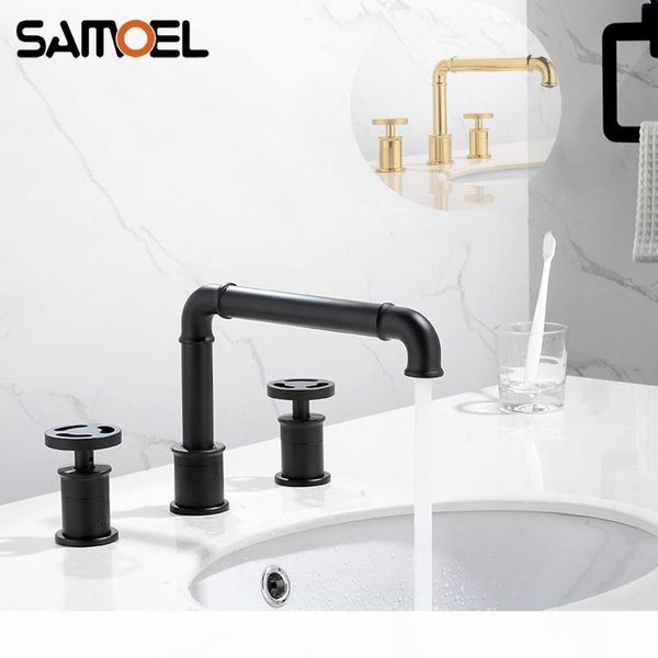 палубная matte black industrial стиль разлуке с тремя отверстиями двойной ручкой золотой ванной бассейна раковина кран воды миксера b3396
палубная matte black industrial стиль разлуке с тремя отверстиями двойной ручкой золотой ванной бассейна раковина кран воды миксера b3396