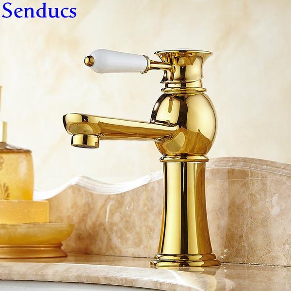 senducs gold bathroom mixer tap deck mounted ceramic handle bathroom basin mixer tap quality brass gold basin sink faucet
senducs gold bathroom mixer tap deck mounted ceramic handle bathroom basin mixer tap quality brass gold basin sink faucet