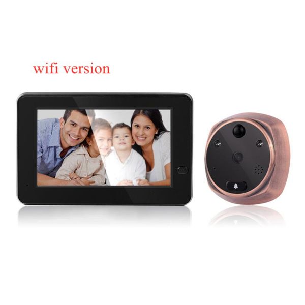 doorbells 4.3inch wireless intercom system 720p wifi doorbell door visual peephole viewer
doorbells 4.3inch wireless intercom system 720p wifi doorbell door visual peephole viewer