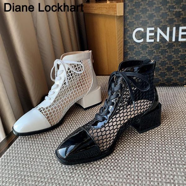 boots patent leather mesh ankle boot for women square toe hollow breathable low heels shoes lady fashion rome sandal 2021 summer boots1, Black
boots patent leather mesh ankle boot for women square toe hollow breathable low heels shoes lady fashion rome sandal 2021 summer boots1, Black