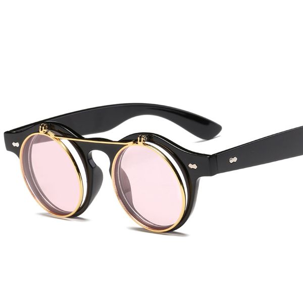 flip up 020 vintage round fashion steampunk sunglasses classic double layer clamshell design sun glasses oculos de sol
flip up 020 vintage round fashion steampunk sunglasses classic double layer clamshell design sun glasses oculos de sol