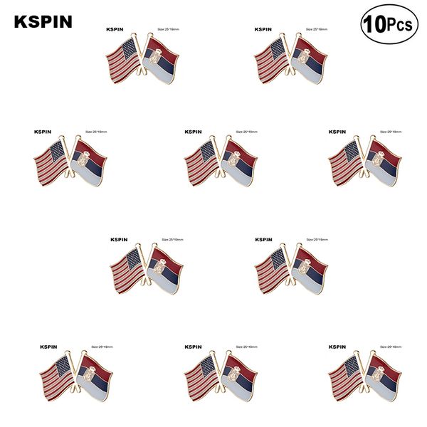 u.s.a &serbia friendship brooches lapel pin flag badge brooch pins badges 10pcs a lot, Gray
u.s.a &serbia friendship brooches lapel pin flag badge brooch pins badges 10pcs a lot, Gray