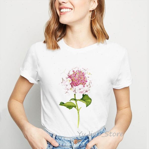 hydrangea flowers printed tshirt women summer cute shirt female t shirt femme woman tshirt tumblr clothes harajuku shirt, White
hydrangea flowers printed tshirt women summer cute shirt female t shirt femme woman tshirt tumblr clothes harajuku shirt, White