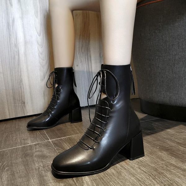 boots drop fashion women square mujer pu leather zipper lace up shoes high heels ankle woman black beige short botas
boots drop fashion women square mujer pu leather zipper lace up shoes high heels ankle woman black beige short botas