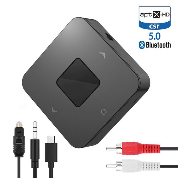 bluetooth 5.0 aptx ll low latency 3.5mm aux rca spdif optical audio transmitter receiver wireless adapter for tv pc car speaker
bluetooth 5.0 aptx ll low latency 3.5mm aux rca spdif optical audio transmitter receiver wireless adapter for tv pc car speaker