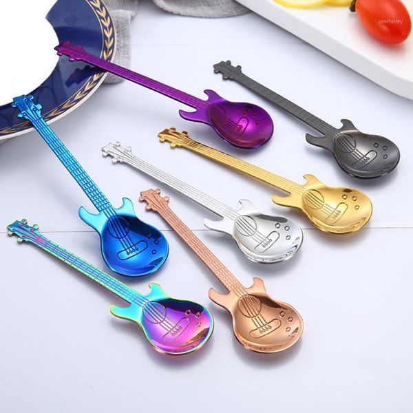 spoons creative stainless steel guitar coffee scoop rainbow spoon tableware ice cream drinking tools party supplies1
spoons creative stainless steel guitar coffee scoop rainbow spoon tableware ice cream drinking tools party supplies1