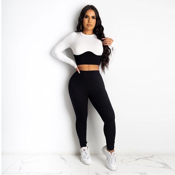 yoga outfits women skinny two-piece clothes set, long sleeve round collar crop + pants, black/ dark blue/ wine red/ yellow, White;red
yoga outfits women skinny two-piece clothes set, long sleeve round collar crop + pants, black/ dark blue/ wine red/ yellow, White;red