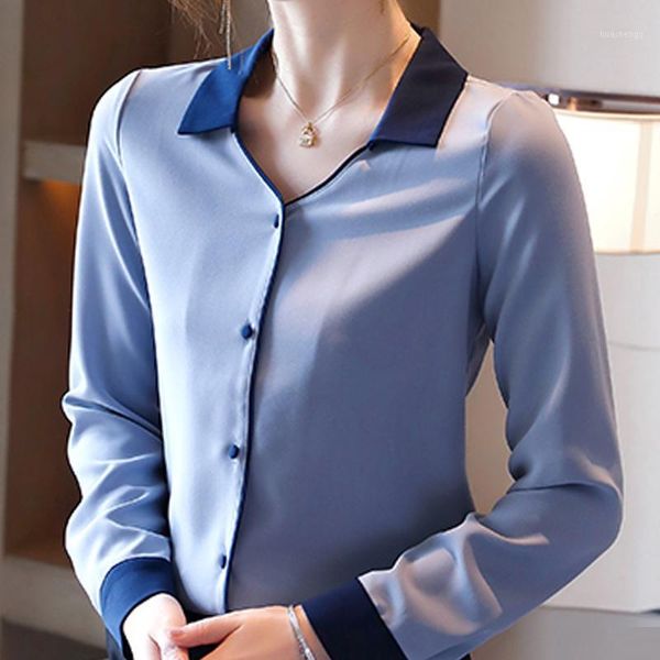 long sleeve women blouses shirts blusas mujer de moda 2020 blouse women turn down collar office blouse chiffon shirt d4271, White
long sleeve women blouses shirts blusas mujer de moda 2020 blouse women turn down collar office blouse chiffon shirt d4271, White