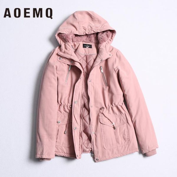 aoemq parker style fashion solid color warm hooded drawstring waist slimming plus cotton plus velvet long cotton coat1, Black
aoemq parker style fashion solid color warm hooded drawstring waist slimming plus cotton plus velvet long cotton coat1, Black