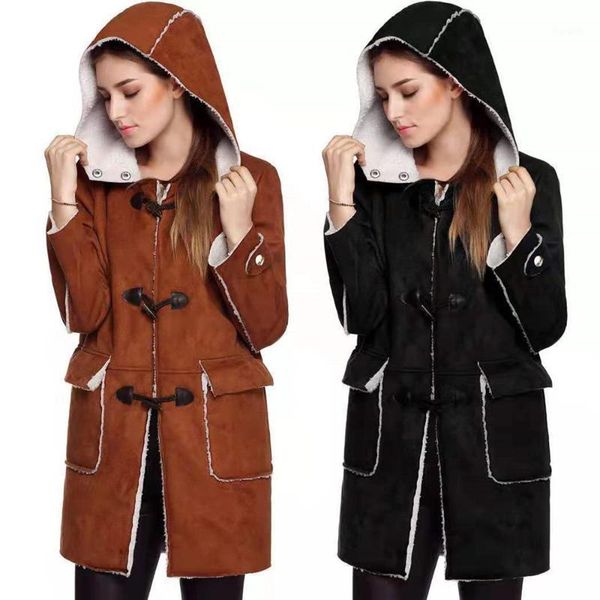 winter women woolen coat thick long womens blends cardigan casual solid female outerwear with big pockets1, Black
winter women woolen coat thick long womens blends cardigan casual solid female outerwear with big pockets1, Black