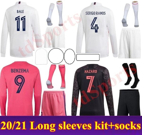 20 21 real madrid soccer jersey men kit long sleeves 2020 2021 sergio ramos hazard jovic vinicius benzema modric football shirts uniforms, Black
20 21 real madrid soccer jersey men kit long sleeves 2020 2021 sergio ramos hazard jovic vinicius benzema modric football shirts uniforms, Black