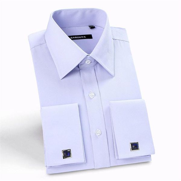 men's dress shirts men french cuff solid long sleeve twill formal business shirt wedding tuxedo with cufflinks no pocket, White;black
men's dress shirts men french cuff solid long sleeve twill formal business shirt wedding tuxedo with cufflinks no pocket, White;black