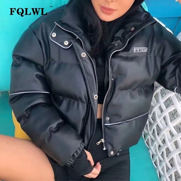 fqlwl faux pu leather jacket women long sleeve jacket winter coat ladies casual short oversized jackets female outwear 2019x1016, Black;brown
fqlwl faux pu leather jacket women long sleeve jacket winter coat ladies casual short oversized jackets female outwear 2019x1016, Black;brown