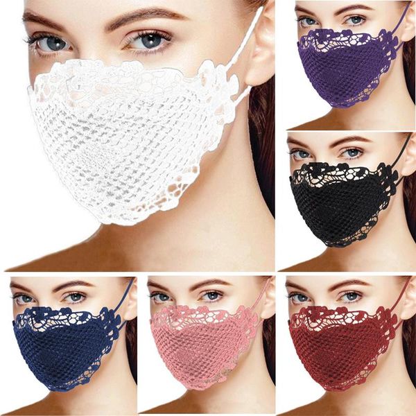 dhl new designer pure color lace mask fashion dustproof breathable washable cloth mask anti-ultraviolet sunscreen mask
dhl new designer pure color lace mask fashion dustproof breathable washable cloth mask anti-ultraviolet sunscreen mask