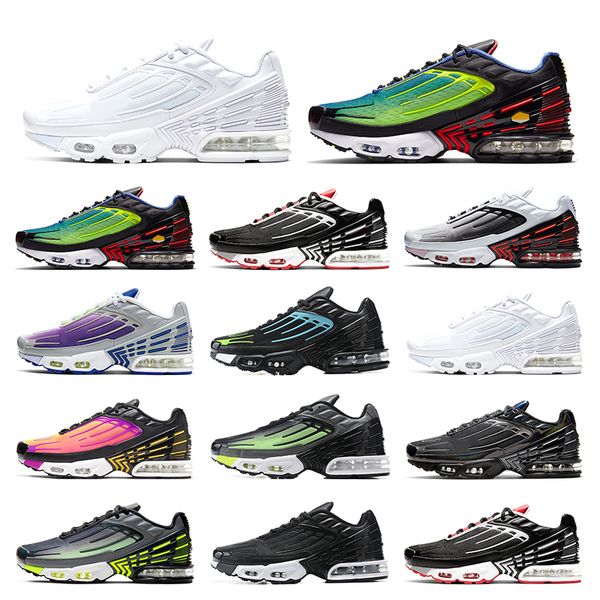 2020 outdoor tunde tn 3 mens sneakers running shoes triple white grey oreo black iridescent parachute pack purple nebula women sport trainer
2020 outdoor tunde tn 3 mens sneakers running shoes triple white grey oreo black iridescent parachute pack purple nebula women sport trainer