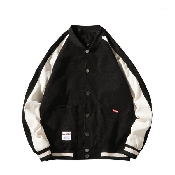 jacket new men's autumn coat corduroy baseball sportswear stand collar jacket men's brand clothing m-5xl1, Black;brown
jacket new men's autumn coat corduroy baseball sportswear stand collar jacket men's brand clothing m-5xl1, Black;brown