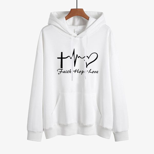 februaryfrost winter women hoodies sweatshirts casual plus size faith printed hooded sweatshirt female loose christmas hoodie warm, Black
februaryfrost winter women hoodies sweatshirts casual plus size faith printed hooded sweatshirt female loose christmas hoodie warm, Black