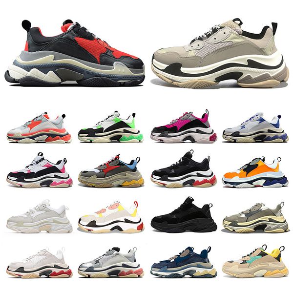 women men triple s track shoe dad casual desinger shoes platform bottom leisure shoes sneakers for men vintage old trainer chaussures, Black
women men triple s track shoe dad casual desinger shoes platform bottom leisure shoes sneakers for men vintage old trainer chaussures, Black