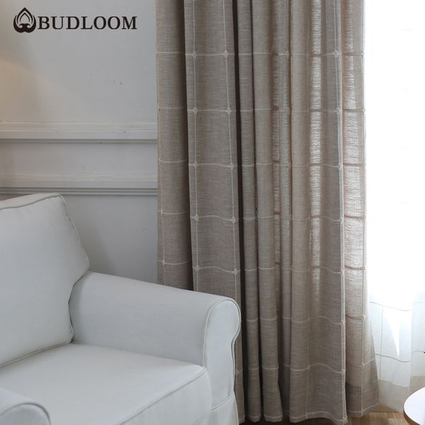 budloom japanese style gray brown linen-like curtains for bedroom luxury plaid square curtains for living room window panels
budloom japanese style gray brown linen-like curtains for bedroom luxury plaid square curtains for living room window panels