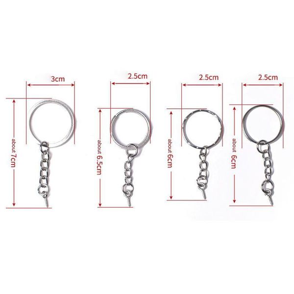 20pcs/lot screw threaded eye pins keychain split ring key chains keyrings diy retro fashion keychains acc jllgco
20pcs/lot screw threaded eye pins keychain split ring key chains keyrings diy retro fashion keychains acc jllgco