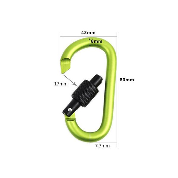 30pcs climbing carabiner keychain safety outdoor pendant aluminum alloy thread lock buckle hook mountaineering camping a qylmwf
30pcs climbing carabiner keychain safety outdoor pendant aluminum alloy thread lock buckle hook mountaineering camping a qylmwf