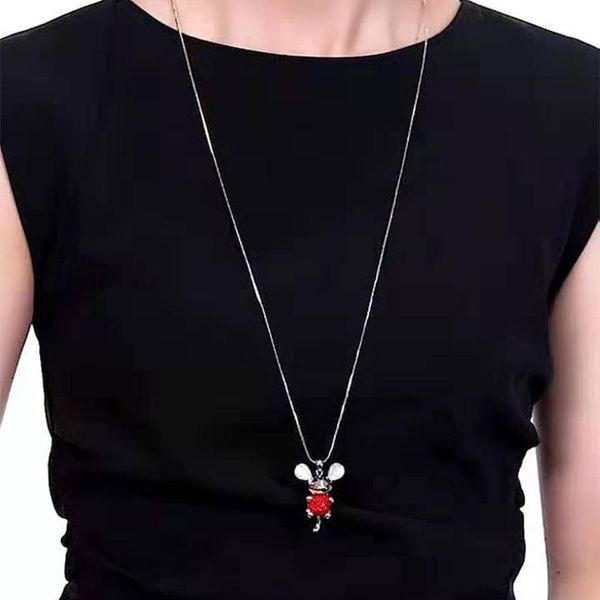 pendant necklaces fashion necklace freshelegant simple cute glare mouse lady bow strip long sweater chain accessories, Silver
pendant necklaces fashion necklace freshelegant simple cute glare mouse lady bow strip long sweater chain accessories, Silver