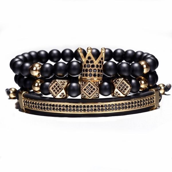 3pcs/set hip hop elastic rope cz crown bracelet striped black natural stone beads women men luxury jewelry pulseira bileklik y200730
3pcs/set hip hop elastic rope cz crown bracelet striped black natural stone beads women men luxury jewelry pulseira bileklik y200730