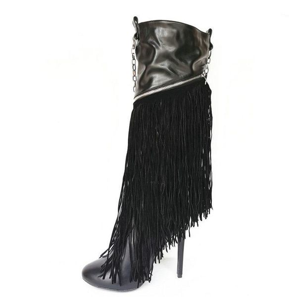boots txcnmb arrival autumn knee high women heels party platform tassel shoes round toe woman1, Black
boots txcnmb arrival autumn knee high women heels party platform tassel shoes round toe woman1, Black