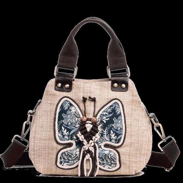 national style hand woven butterfly characteristic travel chinese style hand-held messenger bag cotton linen
national style hand woven butterfly characteristic travel chinese style hand-held messenger bag cotton linen