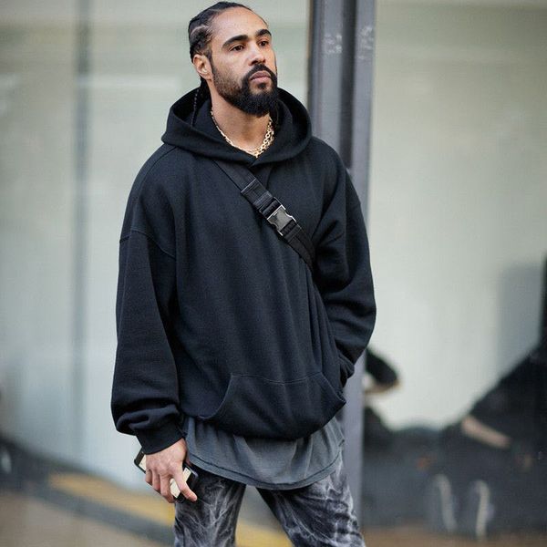 2021 solid color hooded sweatshirt men women couple 100% cotton hoodies oversized hip-hop high street hoodie, Black
2021 solid color hooded sweatshirt men women couple 100% cotton hoodies oversized hip-hop high street hoodie, Black