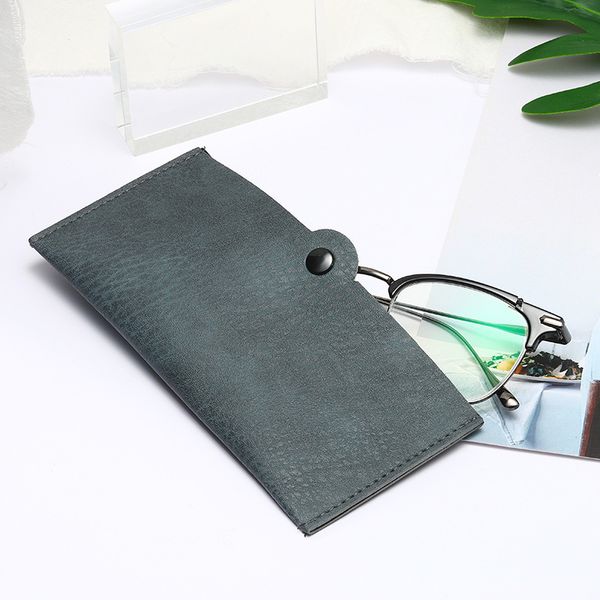 pu leather glasses case vintage men women waterproof soft eyeglasses holder box spectacle solid storage cases 3 colors
pu leather glasses case vintage men women waterproof soft eyeglasses holder box spectacle solid storage cases 3 colors
