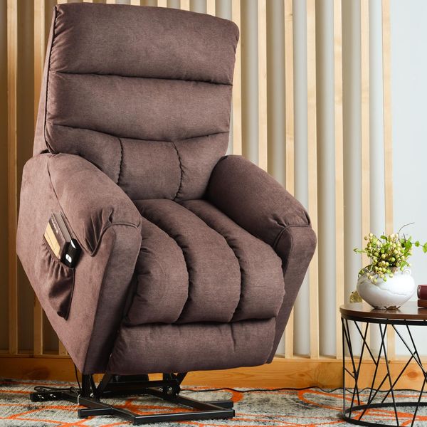 us stock electric power lift recliner chair with side pocket suitable for the elderly home living room lounge single sofa pp191658aad
us stock electric power lift recliner chair with side pocket suitable for the elderly home living room lounge single sofa pp191658aad