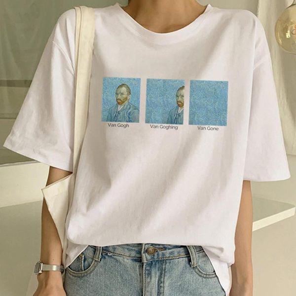 van gogh women t shirt funny 90s aesthetic ullzang tshirt vintage harajuku t-shirt female korean style fashion tees, White
van gogh women t shirt funny 90s aesthetic ullzang tshirt vintage harajuku t-shirt female korean style fashion tees, White