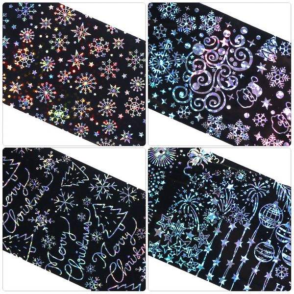 shiny christmas stickers on foil 10pc transfer paper letters xmas snowflake decor manicure set nails wraps design la9119-1
shiny christmas stickers on foil 10pc transfer paper letters xmas snowflake decor manicure set nails wraps design la9119-1