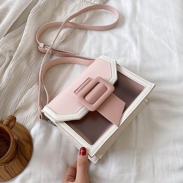 contrast color pu leather crossbody bags for women 2020 cut lady small shoulder messenger bag female travel handbags
contrast color pu leather crossbody bags for women 2020 cut lady small shoulder messenger bag female travel handbags