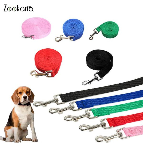 dog collars & leashes 5colors pet leash nylon for dogs 1.5m 1.8m 3m 4.5m 6m walking training cats harness collar strap belt
dog collars & leashes 5colors pet leash nylon for dogs 1.5m 1.8m 3m 4.5m 6m walking training cats harness collar strap belt