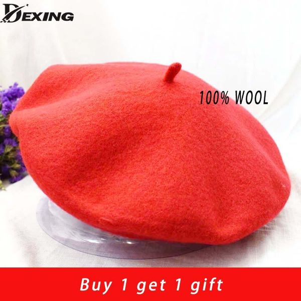 100% real wool beret spring winter women lady painter warm walking hat french artist hat beret femme girl gift, Blue;gray
100% real wool beret spring winter women lady painter warm walking hat french artist hat beret femme girl gift, Blue;gray