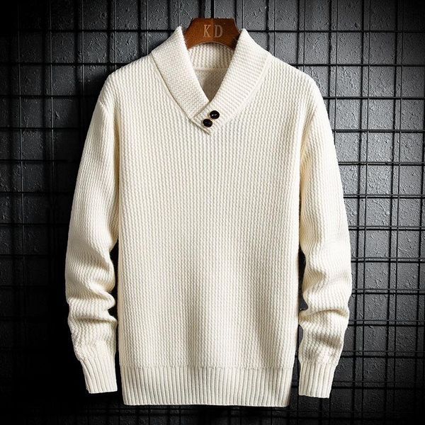 mens knitted pullovers sweaters 2020 new winter knitwear thick v-neck sweater men fashion soft warm pull homme, White;black
mens knitted pullovers sweaters 2020 new winter knitwear thick v-neck sweater men fashion soft warm pull homme, White;black