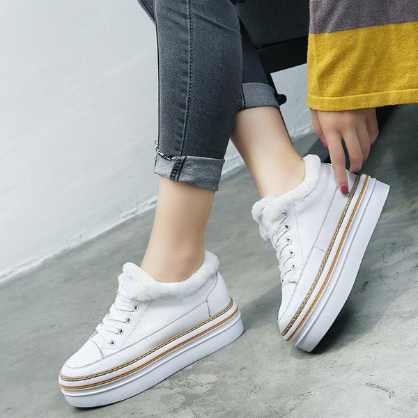 swyivy genuine leather white shoes sneakers winter warm fur female casual shoes snowboots velvet warm snowboots sneakers plush, Black
swyivy genuine leather white shoes sneakers winter warm fur female casual shoes snowboots velvet warm snowboots sneakers plush, Black