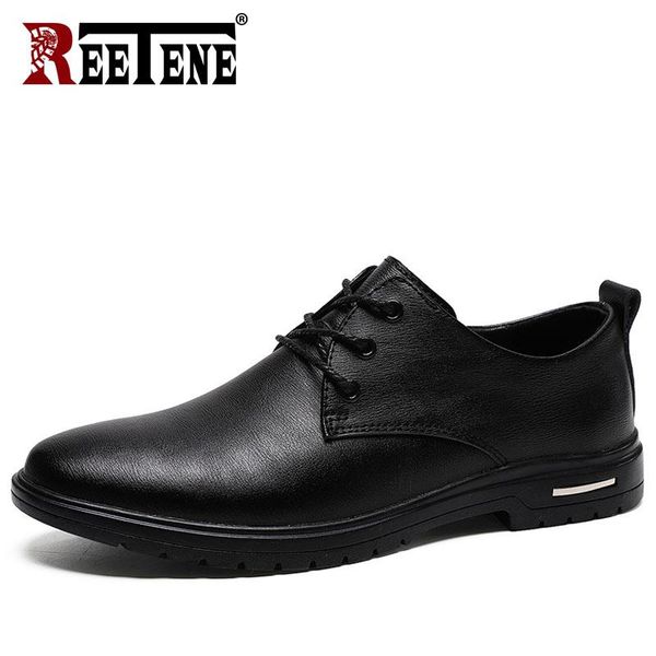 reetene new fashion business dress men shoes vintage leather men's suits shoes classic oxfords male footwear formal casual, Black
reetene new fashion business dress men shoes vintage leather men's suits shoes classic oxfords male footwear formal casual, Black