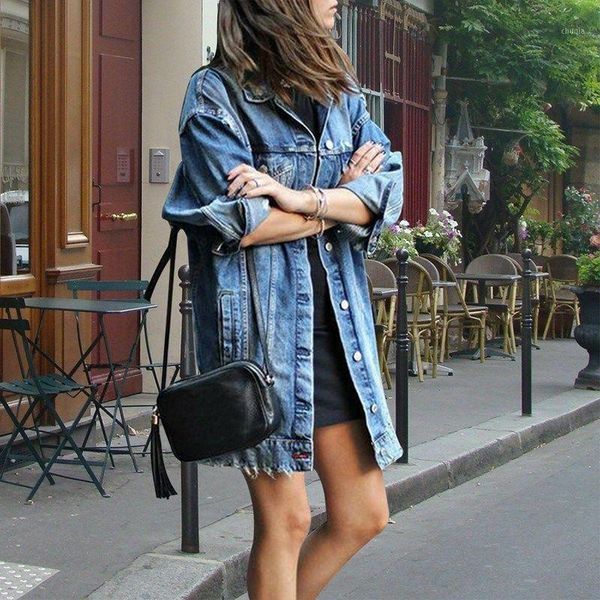 autumn winter solid turn-down collar jean jacket for women loose casual fashionable women coats female outwear denim feminine1, Black;brown
autumn winter solid turn-down collar jean jacket for women loose casual fashionable women coats female outwear denim feminine1, Black;brown