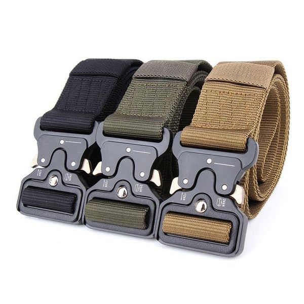 waist support 3.8cm men tactical nylon belt outdoor hiking sports waistband army buckle belts, Black;gray
waist support 3.8cm men tactical nylon belt outdoor hiking sports waistband army buckle belts, Black;gray