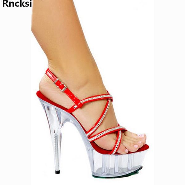 sandals rncksi women 15cm wedding party shoes high heels dancing open toe women's, Black
sandals rncksi women 15cm wedding party shoes high heels dancing open toe women's, Black