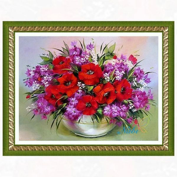 paintings square diamond mosaic painting embroidery cross stitch vase flower - 5d diy beaded picture icons kits 5877r1
paintings square diamond mosaic painting embroidery cross stitch vase flower - 5d diy beaded picture icons kits 5877r1