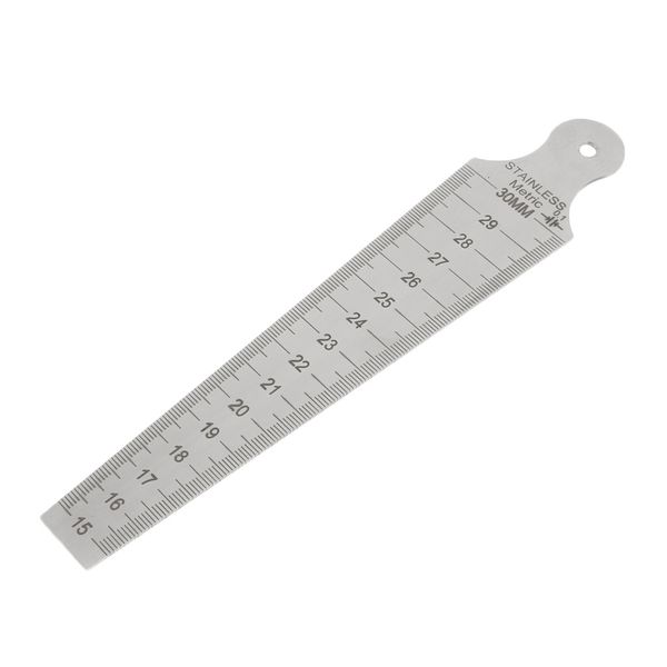 15-30mm нержавеющей стали сварка клиновые gauge gage gap hole inspection правитель, четкие и точные весы
15-30mm нержавеющей стали сварка клиновые gauge gage gap hole inspection правитель, четкие и точные весы