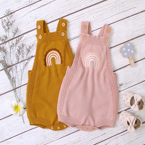 wholesale 2021 spring new baby boys girls bodysuit sweater soild colour rainbow newborn clothes kids romper e570, Blue
wholesale 2021 spring new baby boys girls bodysuit sweater soild colour rainbow newborn clothes kids romper e570, Blue