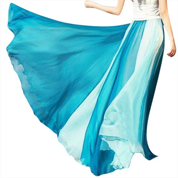 fashion womens skirt skirts womens jupe femme faldas mujer full circle skirt flowing color matching chiffon bohemian z4, Black
fashion womens skirt skirts womens jupe femme faldas mujer full circle skirt flowing color matching chiffon bohemian z4, Black