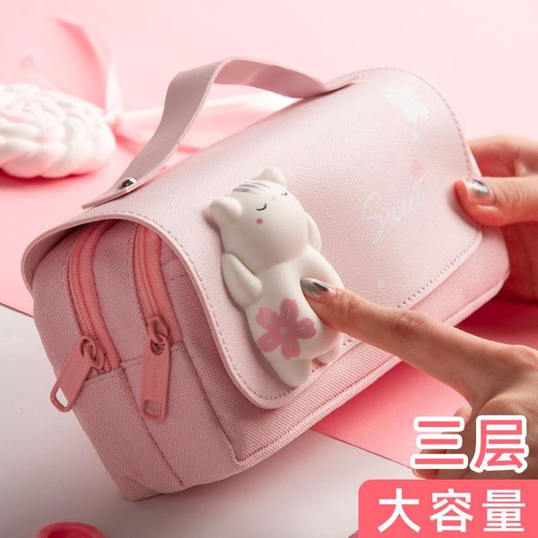 large capacity pencil cases bags creative korea fabric pen box pouch case school office stationary supplies
large capacity pencil cases bags creative korea fabric pen box pouch case school office stationary supplies
